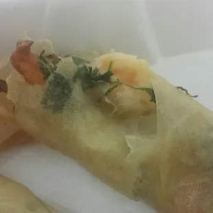 Shrimp roll.