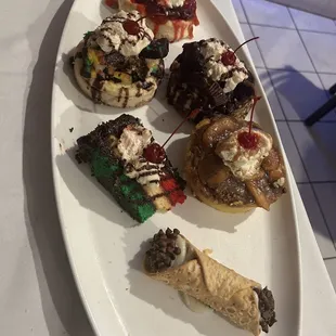 Dessert tray
