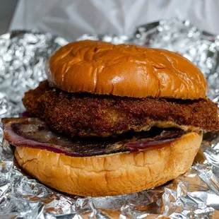 Macau pork chop bun $4