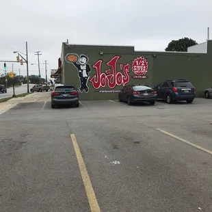 Coming from the south east, this is what you see.