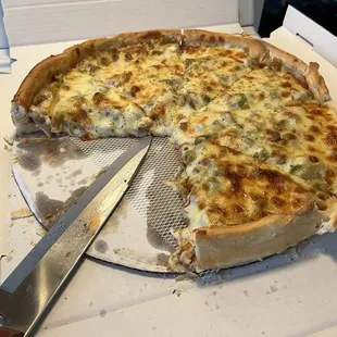 OMG  JoJo&apos;s deep dish!