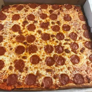Sicilian pizza