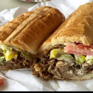 Steak hoagie