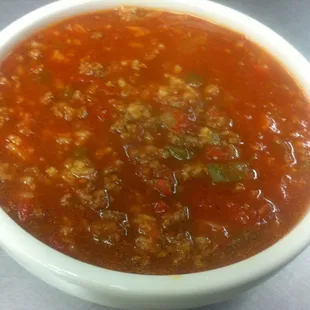 Stuffed pepper soup