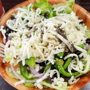 Side Salad with lunch special.