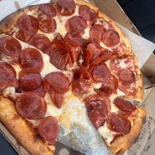 Small with extra pepperoni