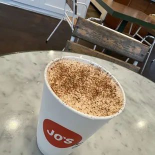 Large Almond Chai Latte