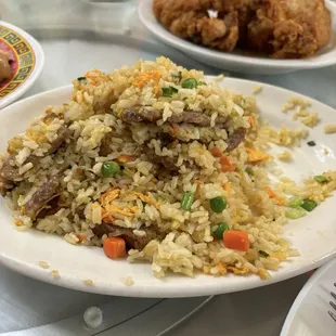 Beef fried rice