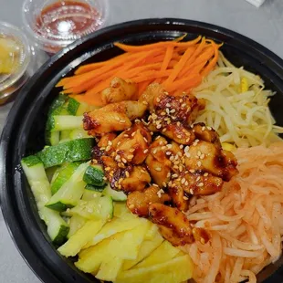 Bibimbap w/ Spicy Chicken