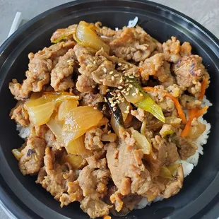 Beef bulgogi