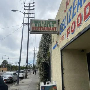Outside