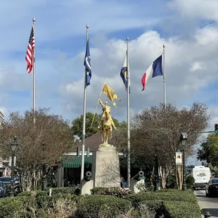 Joan of Arc Statue, French Market, French Quarter, NOLA