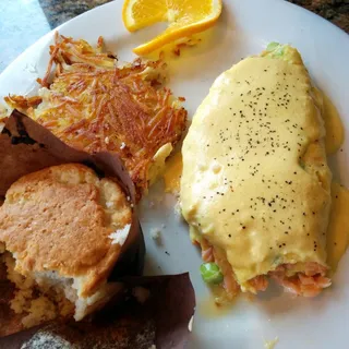 Smoked Salmon Omelette