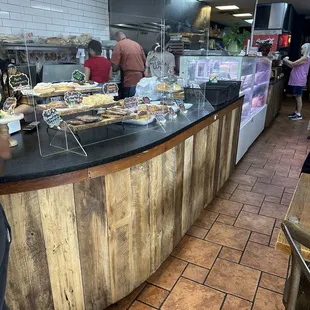 Bakery delights inside