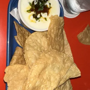 Joanne 's Chips and Queso