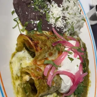 Green Chile Enchiladas