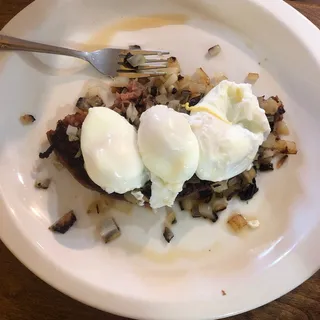 Corned Beef Hash and Eggs