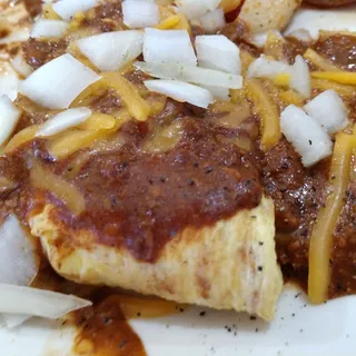 Joanna's Chili Cheese Omelette
