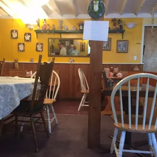 the dining room