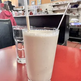 Vanilla milk shake
