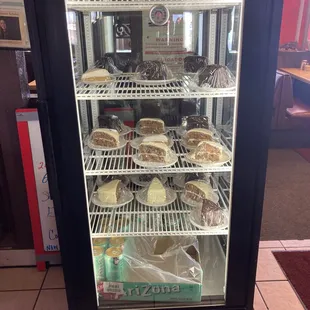 Joann's Ranch-O-Casados.  Refrigerator of cake.