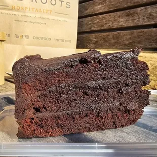 Chocolate cake, by the slice or order whole cakes.