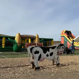 Entrance to kids play area