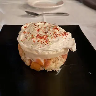 Peach Ice Cream Dessert Cake