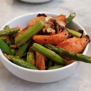 Roasted vegetables