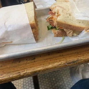Turkey Meatloaf Sandwich