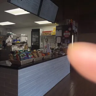 sushi and sashimi, interior