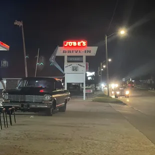 Summer nights at Jobe's Country Boy Drive-In