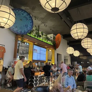 View of restaurant and bar
