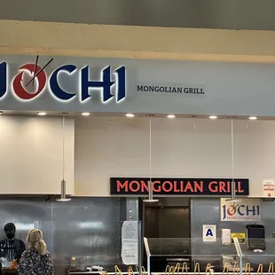 a group of people standing in line