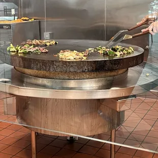 grilled fish, interior