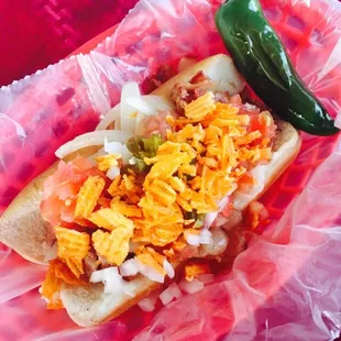 $3 Chili cheese W Crushed Ruffles