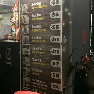 the price of the restaurant