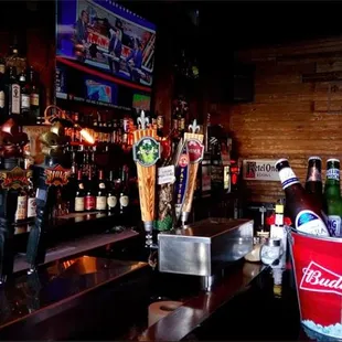 Happy Hour All Day  Monday &amp; Tuesday  12$ Bucket of Domestic  Beer -5 bottles  Or 2 for $5 Wells   @ Jockey's Pub and Sports Bar