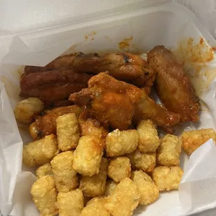 Wing Entree (Hickory BBQ Sauce - 2oz)