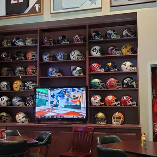 They got a lot of memorabilia