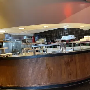 interior, sushi and sashimi