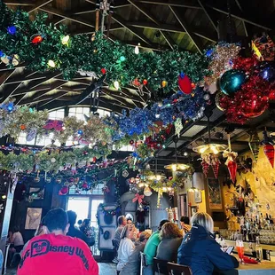 people sitting at the bar