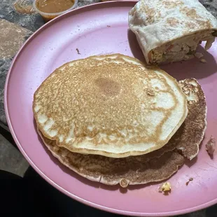 My breakfast half! Great!