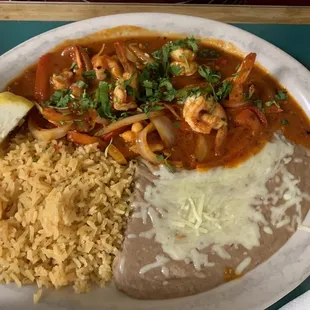 Shrimp a La Diabla