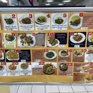 ramen and noodles, menu