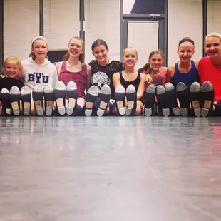 Tapping it out with an older class.