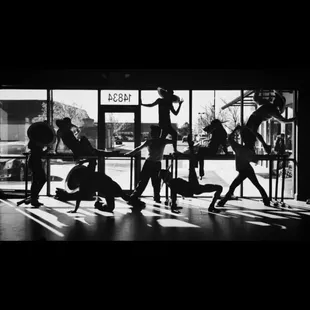 Saturday rehearsals. This dance "Off to The Races" National Champions 2014.