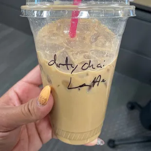 Dirty Chai Latte