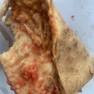 Got a little tossed around in bag but it was delicious