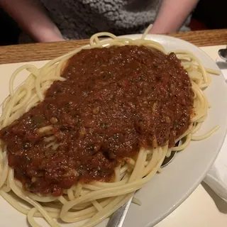 Spaghetti with Marinara Sauce - Lunch